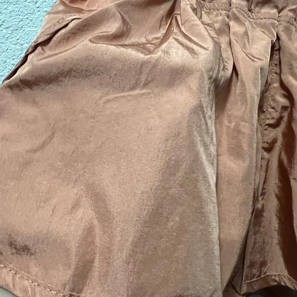 Free People Way Home Shorts in Brushed Apricot - Picture 7 of 8